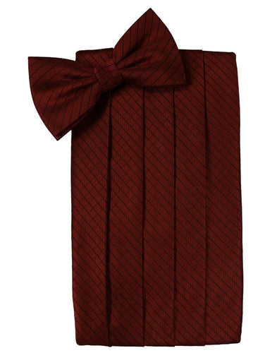 Wine Palermo Cummerbund - Tuxedo Club