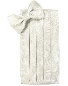 Ivory Tapestry Cummerbund - Tuxedo Club