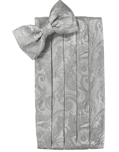 Platinum Tapestry Cummerbund - Tuxedo Club