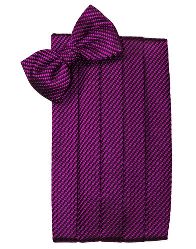 Fuchsia Venetian Cummerbund - Tuxedo Club