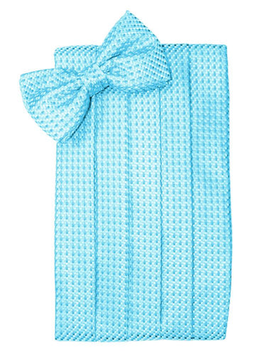 Turquoise Venetian Cummerbund - Tuxedo Club