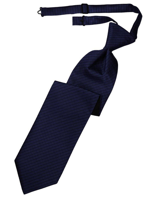 Navy Palermo Long Tie - Tuxedo Club