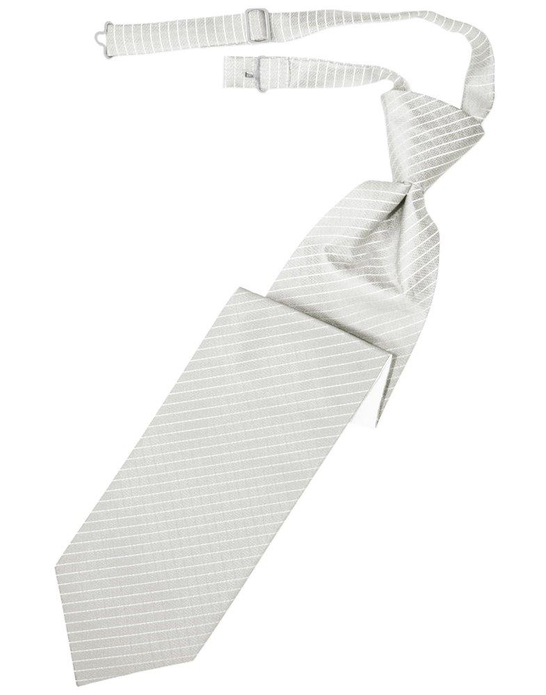Platinum Palermo Long Tie - Tuxedo Club