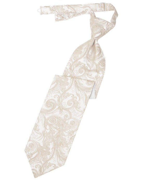 Bamboo Tapestry Long Tie - Tuxedo Club