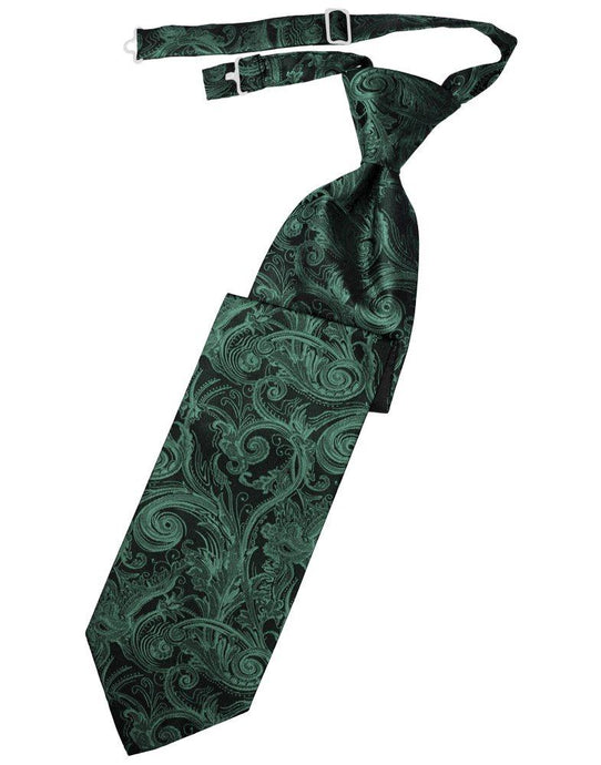 Holly Tapestry Long Tie - Tuxedo Club