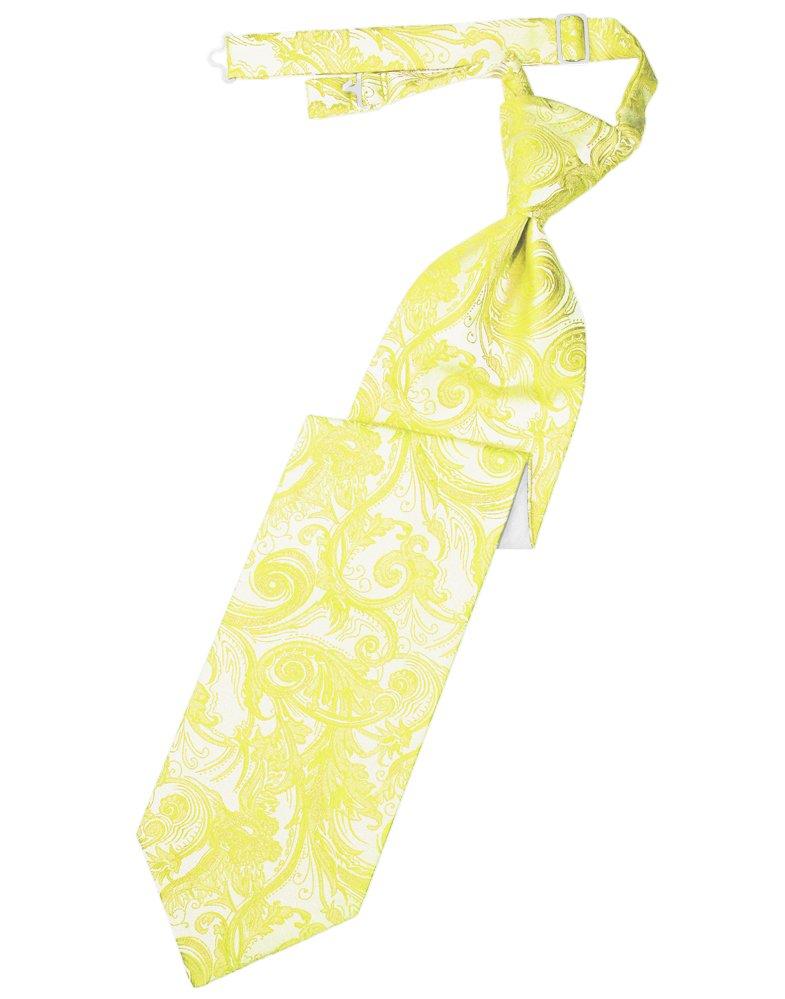 Lemon Tapestry Long Tie - Tuxedo Club
