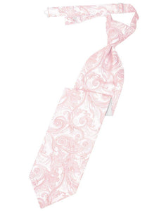 Pink Tapestry Long Tie - Tuxedo Club