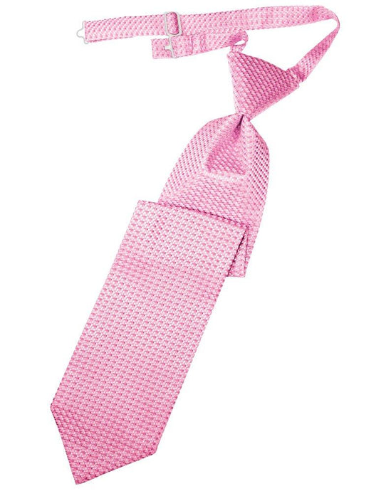 Bubblegum Venetian Long Tie - Tuxedo Club