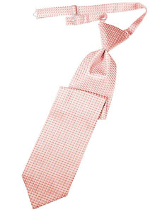 Coral Venetian Long Tie - Tuxedo Club