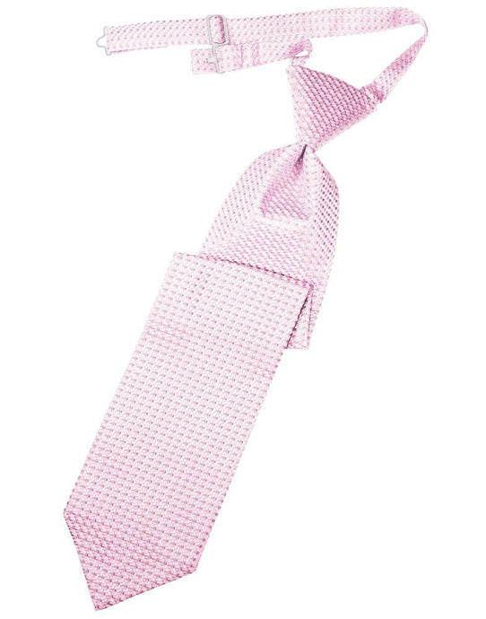 Pink Venetian Long Tie - Tuxedo Club