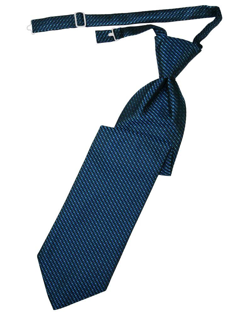 Royal Blue Venetian Long Tie - Tuxedo Club
