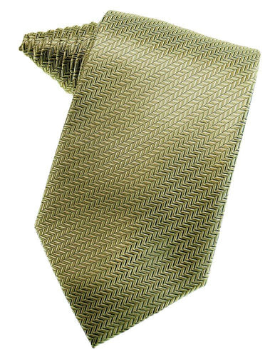 Gold Herringbone Suit Tie - Tuxedo Club