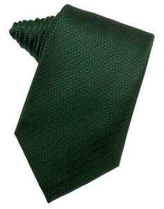 Hunter Herringbone Suit Tie - Tuxedo Club