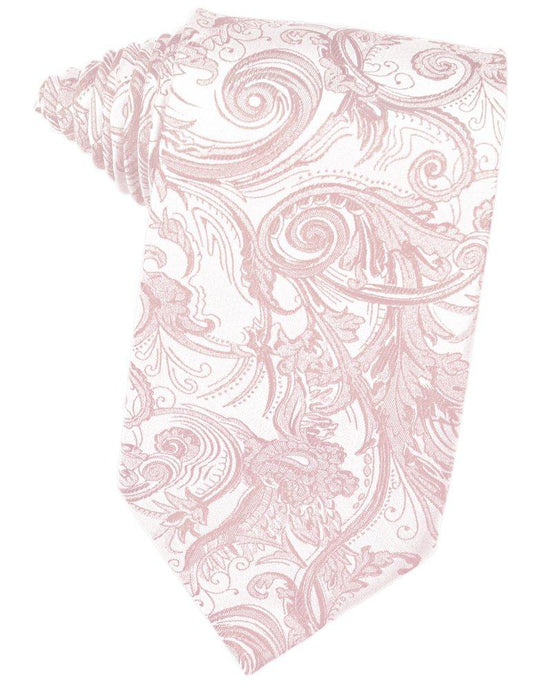 Blush Tapestry Suit Tie - Tuxedo Club