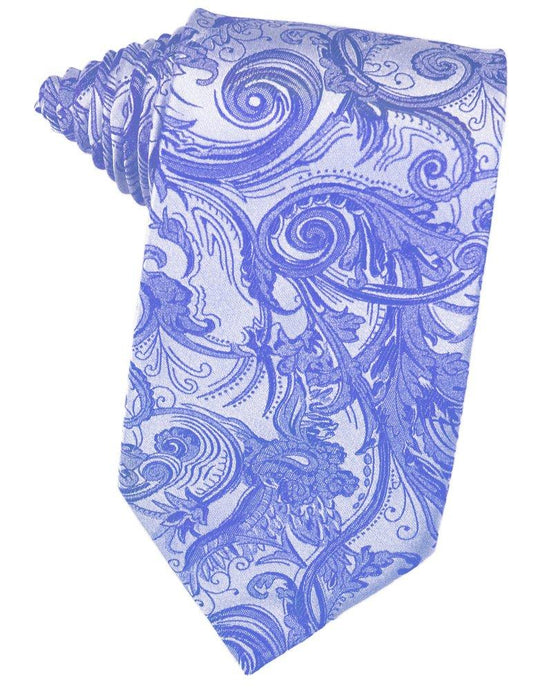 Cornflower Tapestry Suit Tie - Tuxedo Club