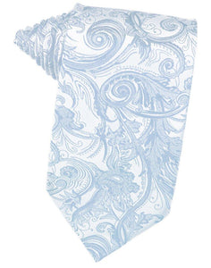 Light Blue Tapestry Suit Tie - Tuxedo Club