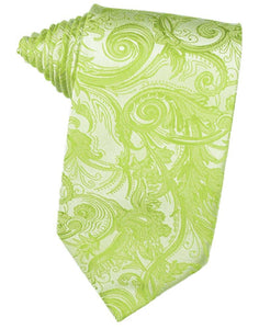 Lime Tapestry Suit Tie - Tuxedo Club