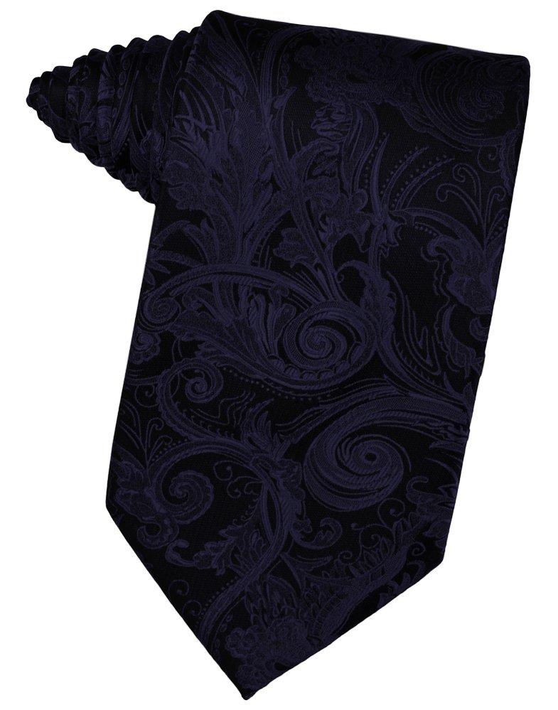 Midnight Blue Tapestry Suit Tie - Tuxedo Club