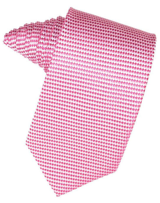 Bubblegum Venetian Suit Tie - Tuxedo Club
