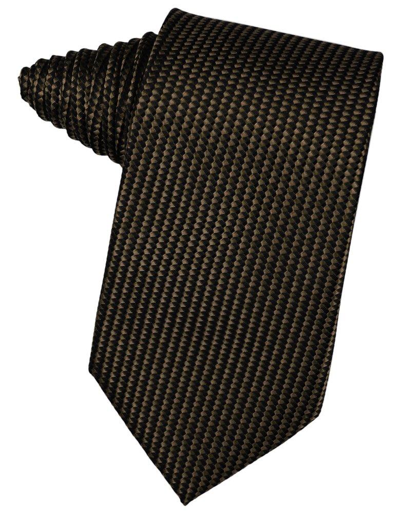 Chocolate Venetian Suit Tie - Tuxedo Club