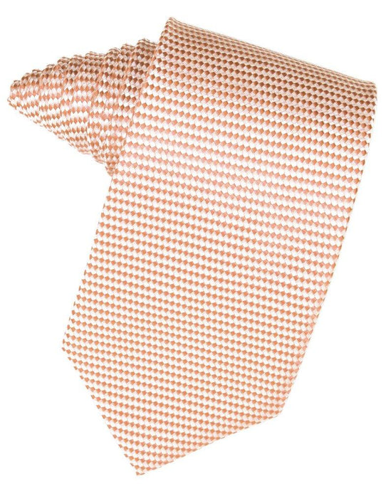 Coral Venetian Suit Tie - Tuxedo Club