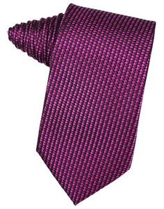 Fuchsia Venetian Suit Tie - Tuxedo Club