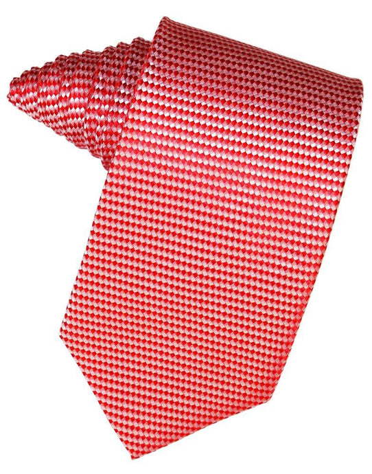 Red Venetian Suit Tie - Tuxedo Club