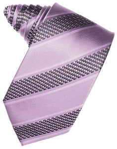Heather Venetian Stripe Suit Tie - Tuxedo Club