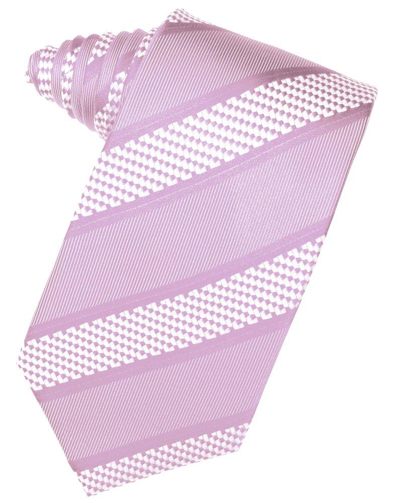Lavender Venetian Stripe Suit Tie - Tuxedo Club