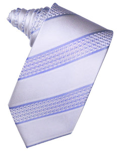 Periwinkle Venetian Stripe Suit Tie - Tuxedo Club