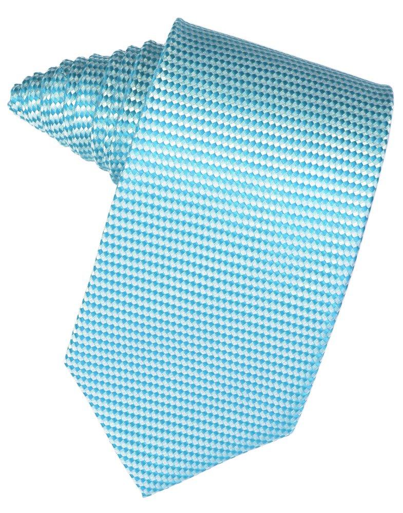 Turquoise Venetian Suit Tie - Tuxedo Club