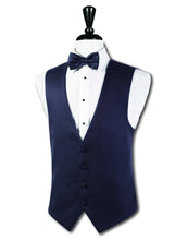 Load image into Gallery viewer, Navy Aspen/Fitzgerald Super 150&#39;s Vest - Tuxedo Club
