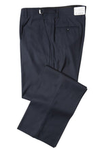 Load image into Gallery viewer, navy suit pants
