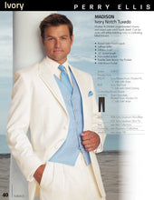Load image into Gallery viewer, &#39;Madison&#39; Ivory 2-Button Notch Tuxedo - Tuxedo Club