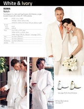 Load image into Gallery viewer, Traditional &#39;Notch Tailcoat&#39; White 2-Button Notch Tuxedo - Tuxedo Club