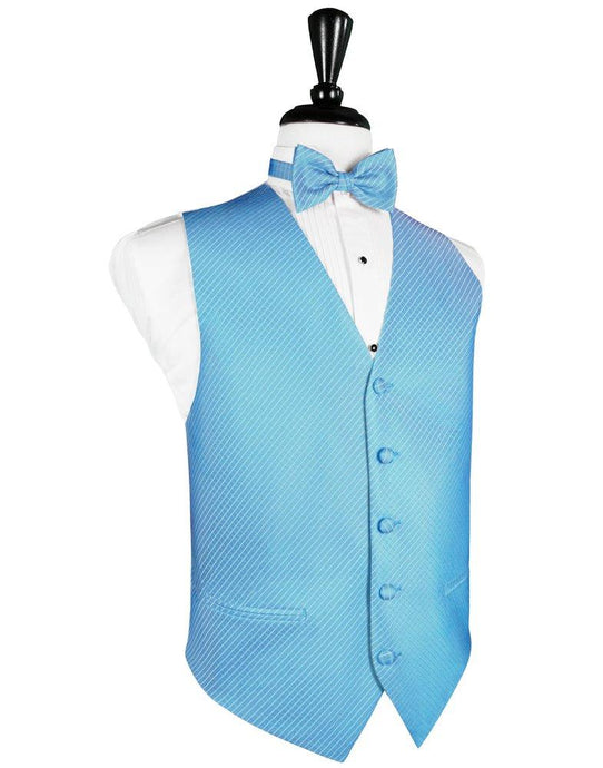 Blue Ice Palermo Tuxedo Vest - Tuxedo Club