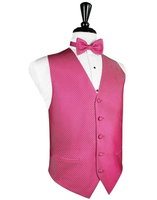 Fuchsia Palermo Tuxedo Vest - Tuxedo Club