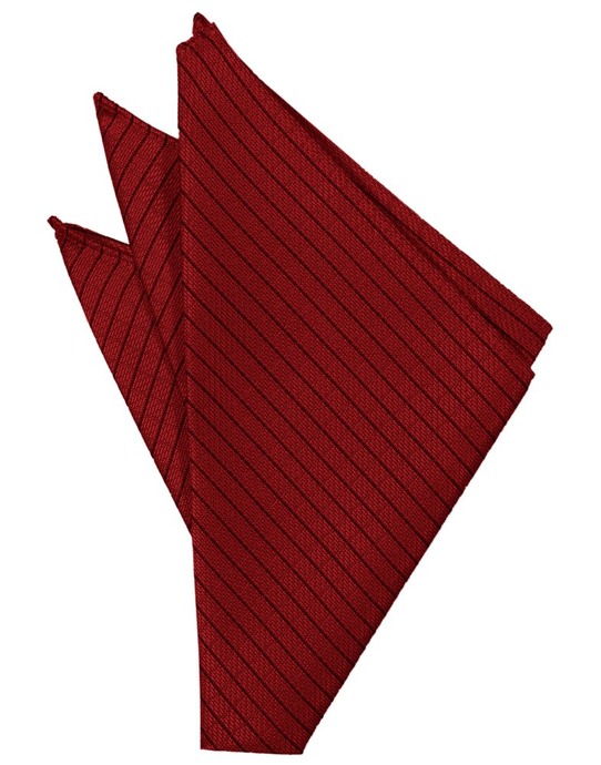 Claret Palermo Pocket Square - Tuxedo Club