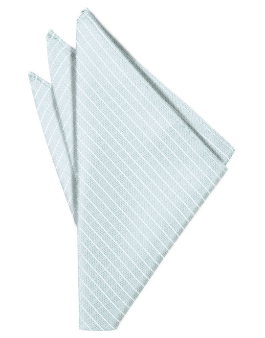 Powder Blue Palermo Pocket Square - Tuxedo Club