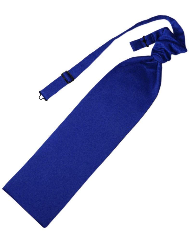 Royal Blue Solid Satin Sharpei - Tuxedo Club
