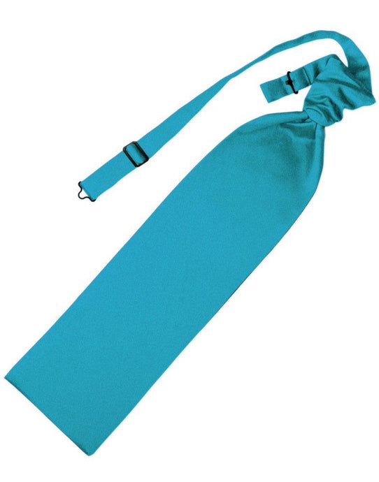 Turquoise Solid Satin Sharpei - Tuxedo Club