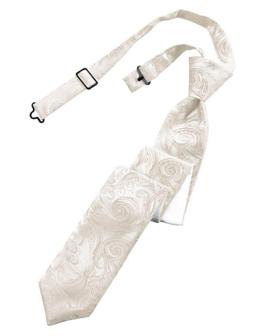 Bamboo Tapestry Skinny Tie - Tuxedo Club