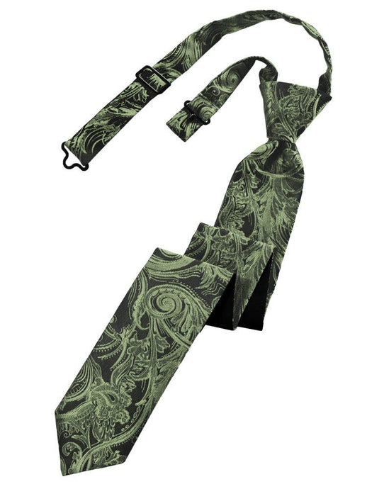 Fern Tapestry Skinny Tie - Tuxedo Club