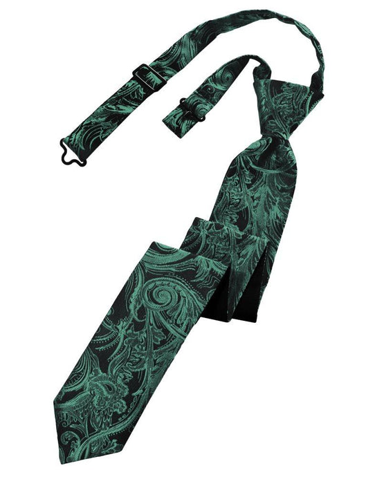 Holly Tapestry Skinny Tie - Tuxedo Club