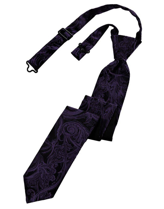 Lapis Tapestry Skinny Tie - Tuxedo Club