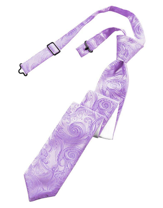 Wisteria Tapestry Skinny Tie - Tuxedo Club