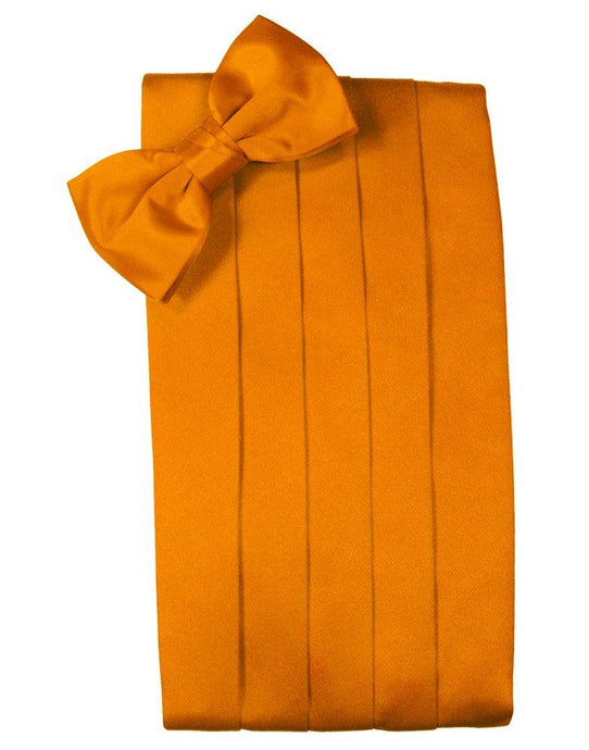 Mandarin Solid Satin Cummerbund - Tuxedo Club