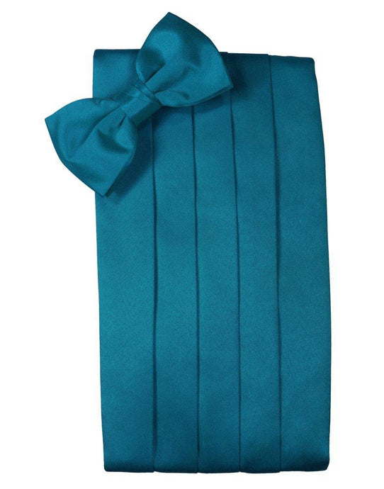 Oasis Solid Satin Cummerbund - Tuxedo Club