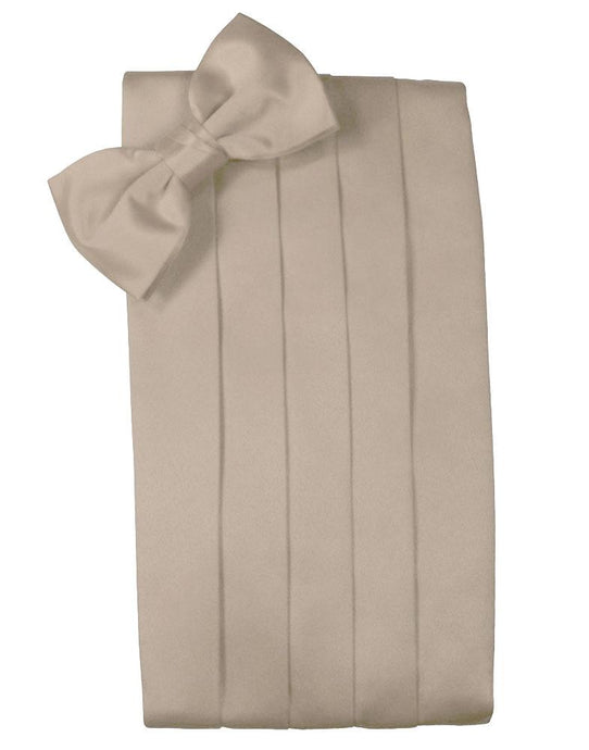 Stone Solid Satin Cummerbund - Tuxedo Club