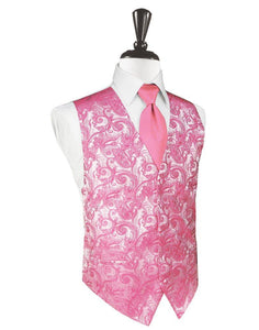 Bubblegum Tapestry Vest - Tuxedo Club